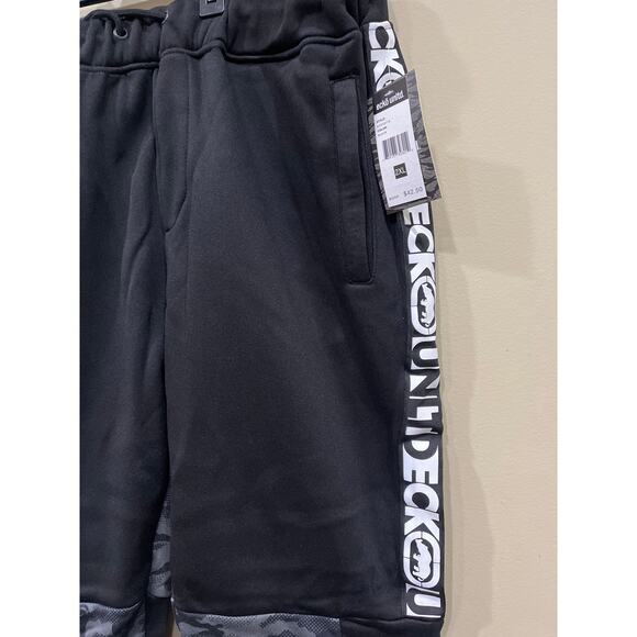 Ecko Unltd. Jogger Sweatpants Mens 2XL Graphic Print Grey Digi Camo 2-Tone - Picture 4 of 7